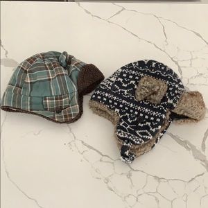 Bundle of 2 trapper hats, 2-3T